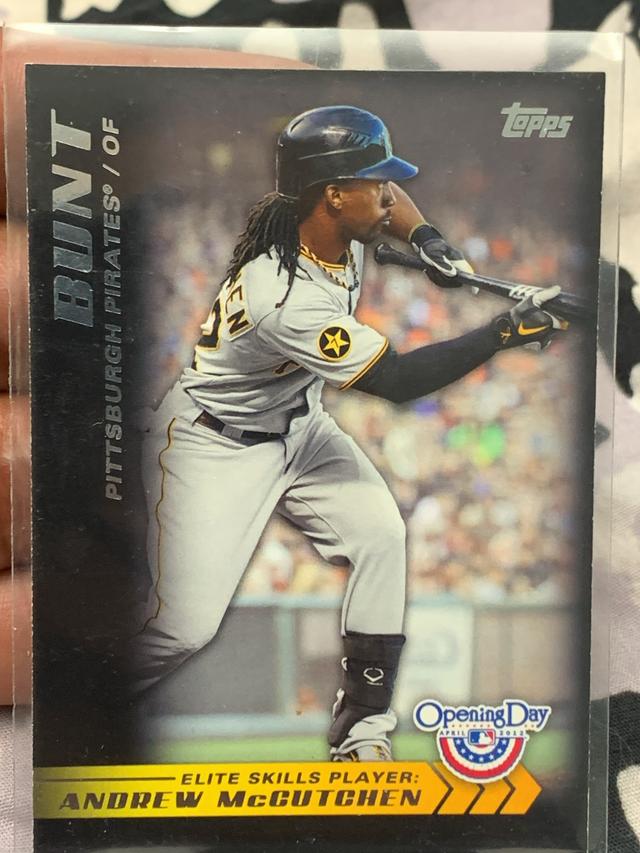 2012 Topps Opening Day Andrew McCutchen Elite Skills #ES-6