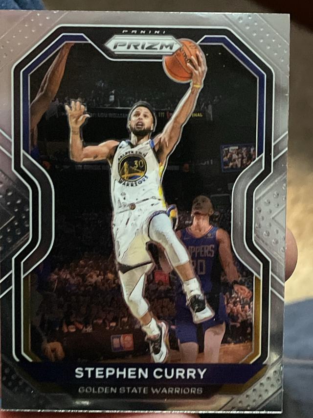 2020-2021 Panini Prizm Basketball Stephen Curry Base Set #159