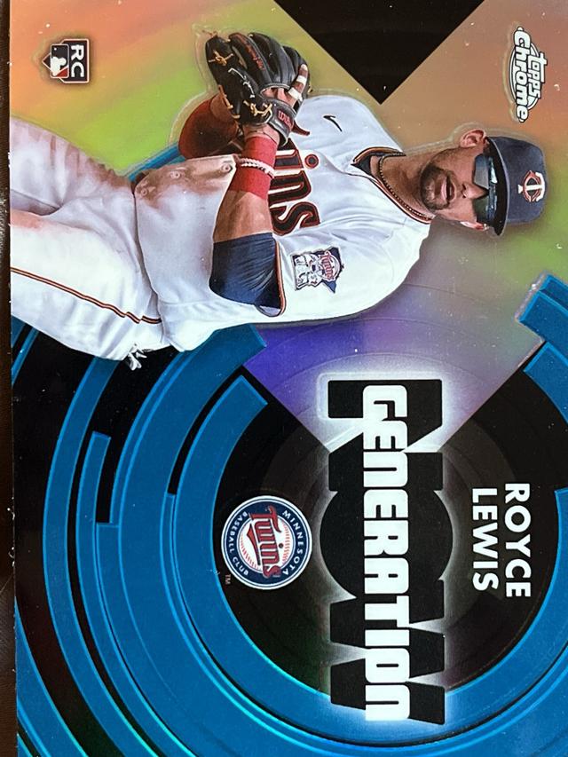 2022 Topps Chrome Updates Royce Lewis GENERATION NOW CHROME #GNC-12