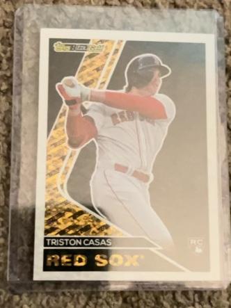 2023 Topps Update Series Triston Casas TOPPS BLACK GOLD #BG-9