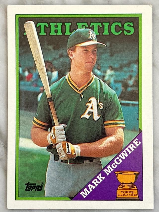 1988 Topps Mark McGwire Base Set #580