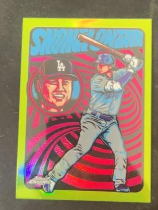 2024 Topps Chrome Shohei Ohtani Ultraviolet All-Stars Checklist #UV-9