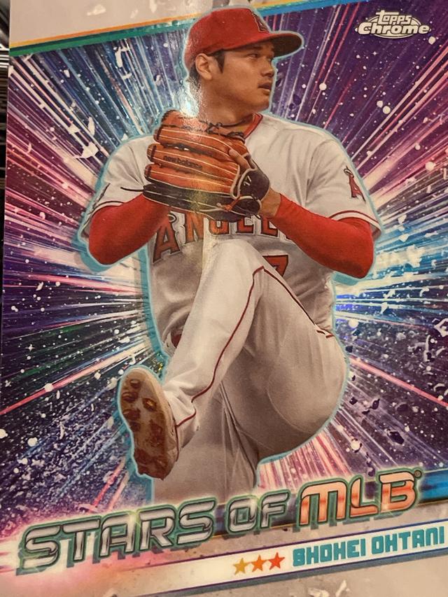 2024 Topps Series 1 Shohei Ohtani CHROME STARS OF MLB Chrome #CSMLB-21