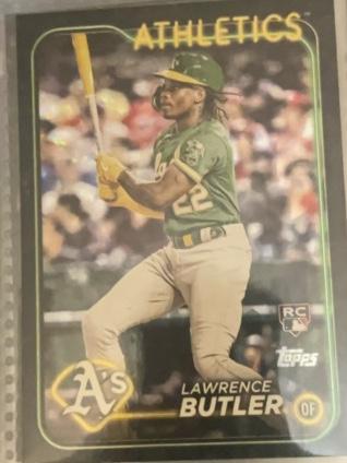 2024 Topps Chrome Sapphire Lawrence Butler ﻿Base Set #676