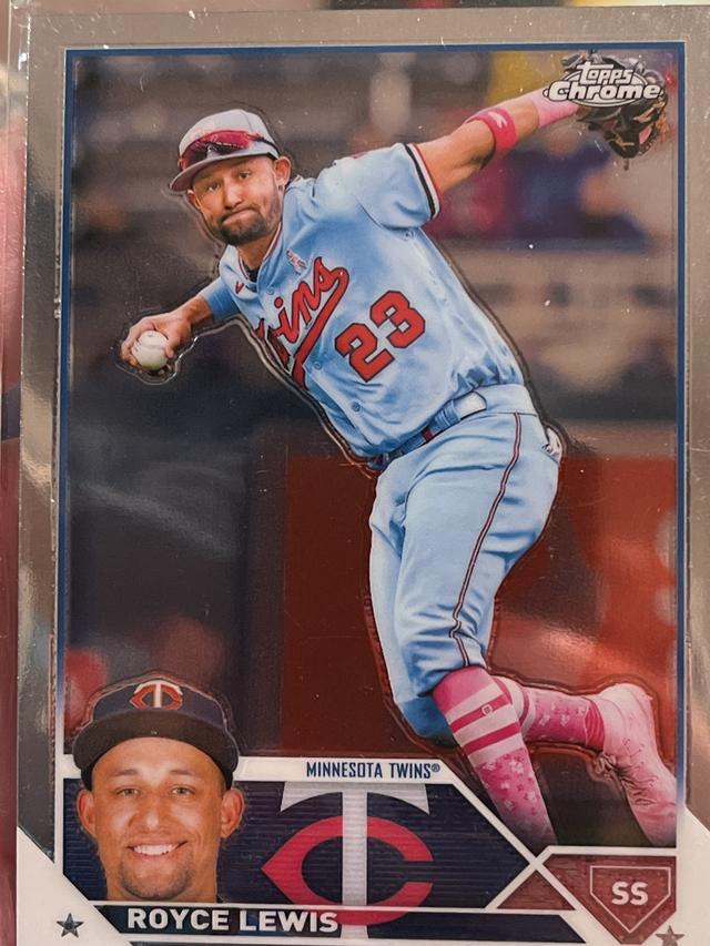 2023 Topps Chrome Royce Lewis BASE CARDS I #51