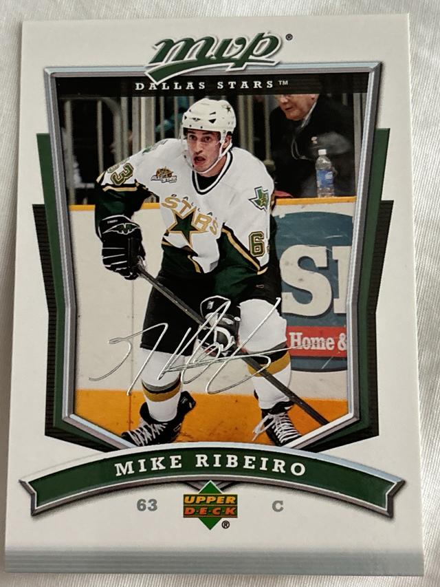 2007-08 Upper Deck MVP Hockey Mike Ribeiro ﻿Base #275