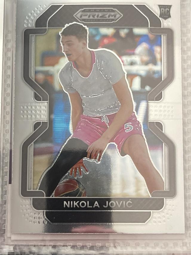 2022 Panini Prizm Draft Picks Basketball Nikola Jovic ﻿Base Set #75