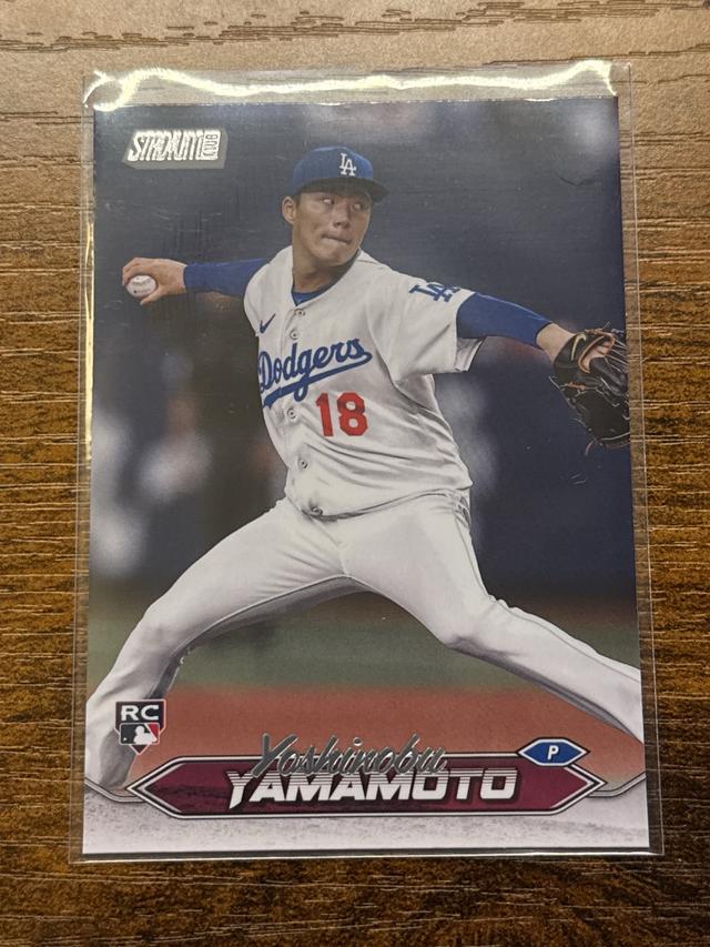 2024 Topps Stadium Club Yoshinobu Yamamoto ﻿RC Dodgers #114