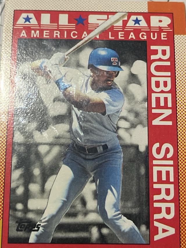 1990 Topps Ruben Sierra Base Set #390