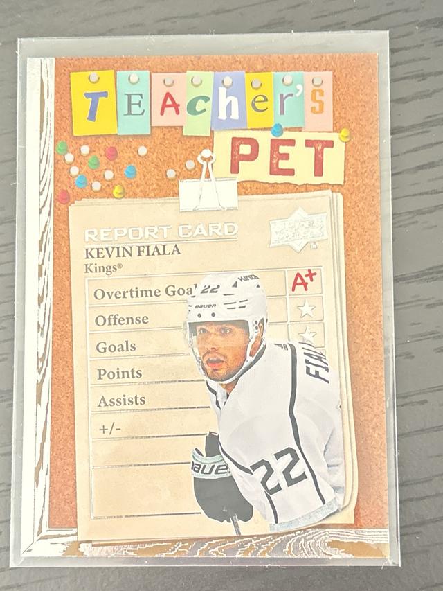 2023-24 Upper Deck Series 1 Kevin Fiala Teacher's Pet Set #TP-12