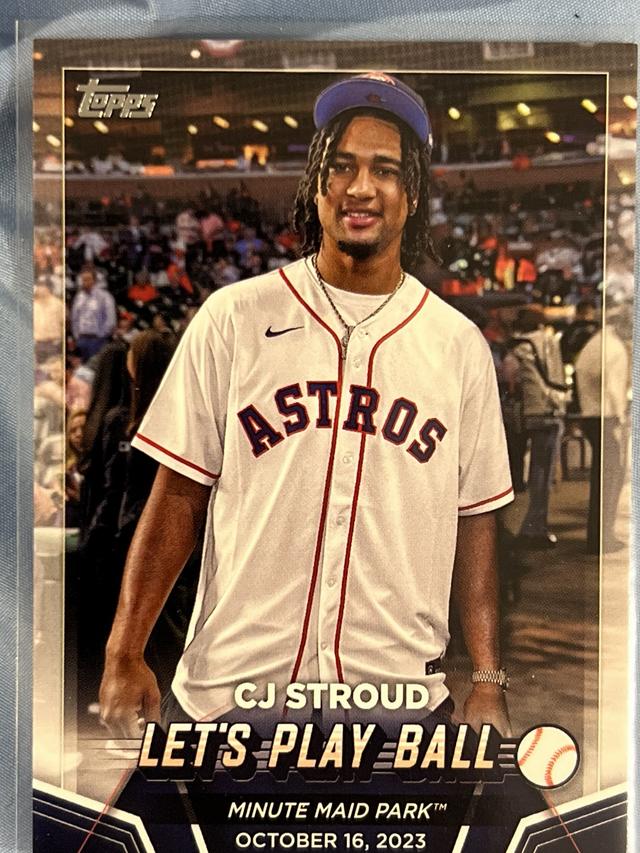 2024 Topps Series 2 CJ Stroud 2023 PLAY BALL #PB-1