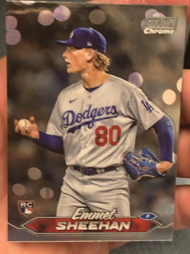 2024 Topps Stadium Club Emmet Sheehan Chrome #126