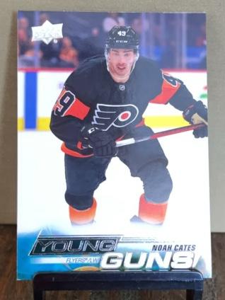 2022-23 Upper Deck Hockey Series 1 Noah Cates Base Young Guns Rookies Set