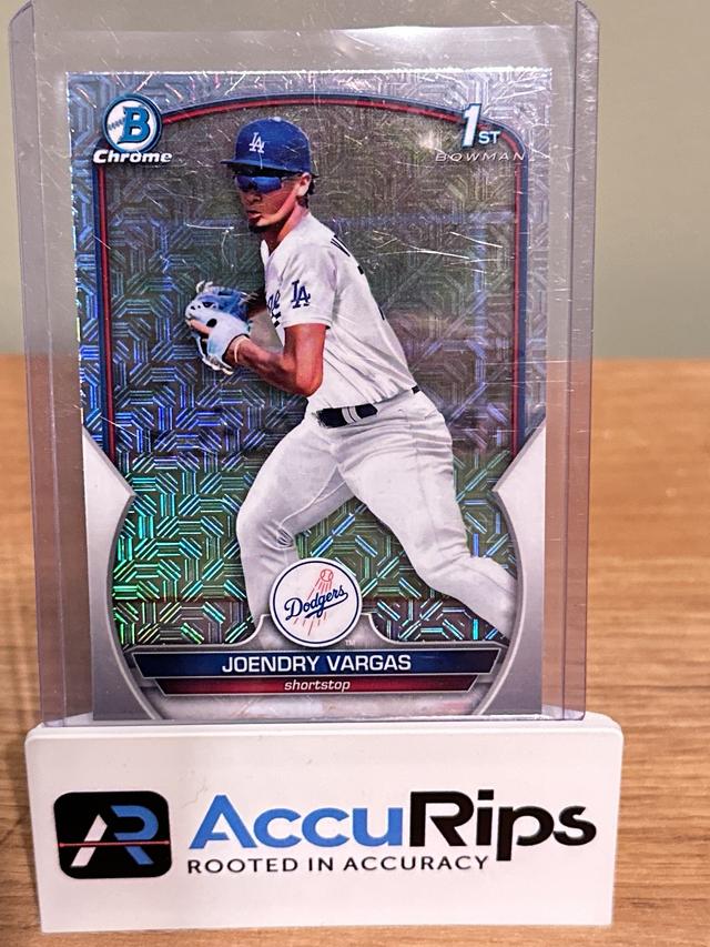 2023 Bowman Chrome Mega Joendry Vargas BOWMAN CHROME MEGA CARDS Base