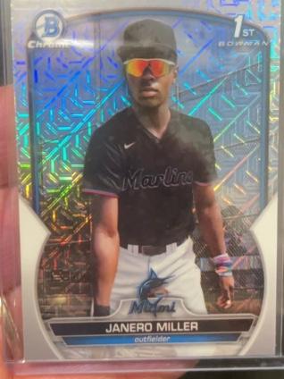 2023 Bowman Chrome Mega Janero Miller BOWMAN CHROME MEGA CARDS #BCP-184