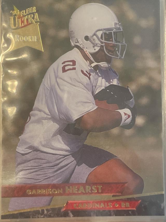 1993 Fleer Ultra Football Garrison Hearst  ﻿Base Set #380