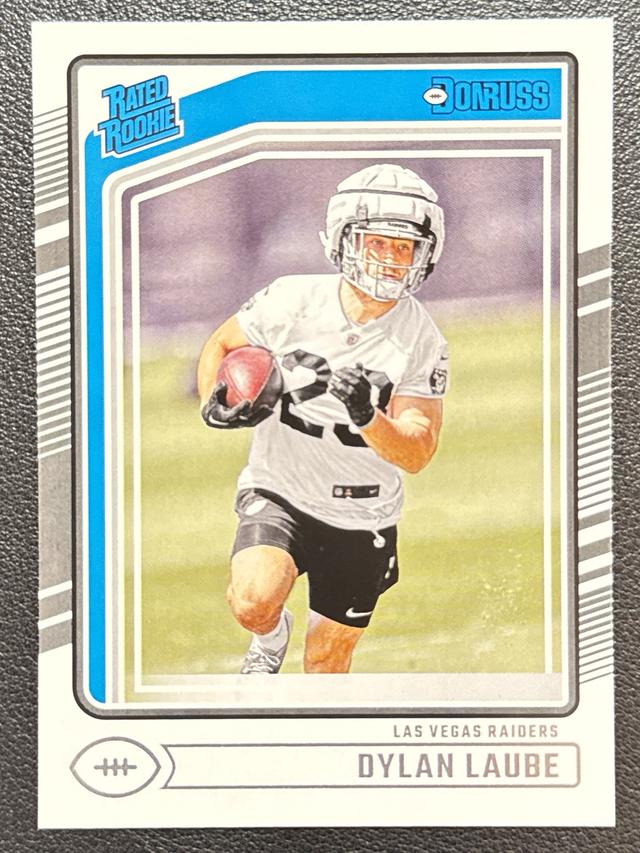 2024 Donruss Football Dylan Laube Rated Rookies #372