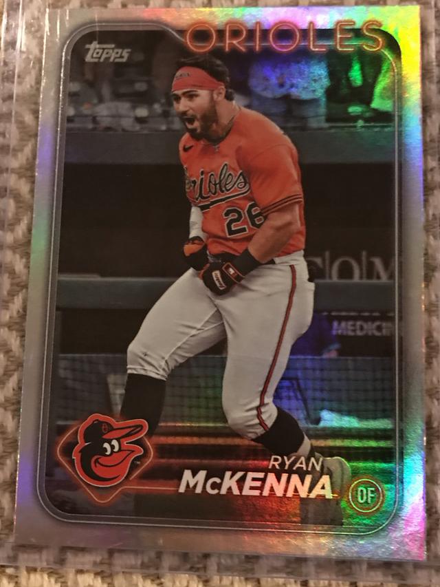 2024 Topps Series 2 Ryan McKenna BASE SET Rainbow Foil #478