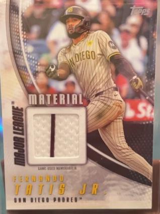 2025 Topps Series 1 Fernando Tatis Jr. Major League Material #MLM-FT