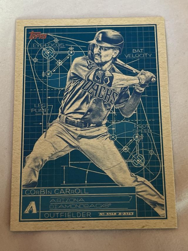 2024 Topps Series 1 Corbin Carroll SUPERSTAR BLUEPRINT #SB-14