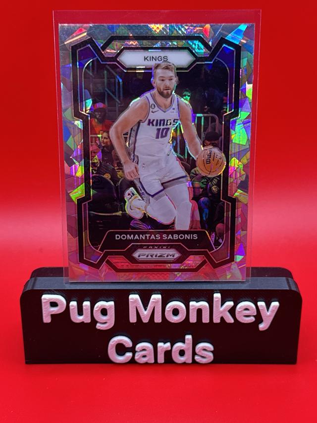 2023-24 Panini Prizm Domantas Sabonis ﻿Base Set Ice Prizms #45