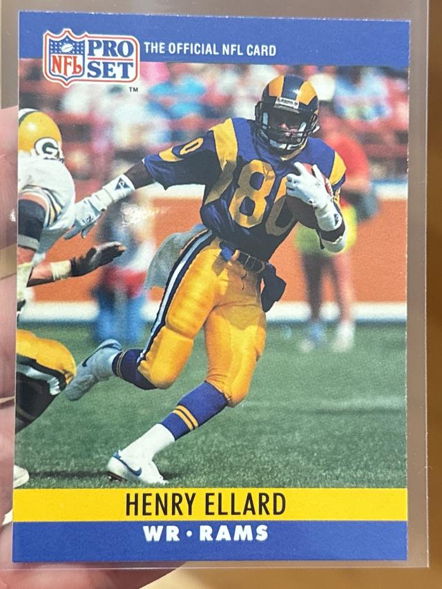 1990 Pro Set Football Henry Ellard ﻿Base #164