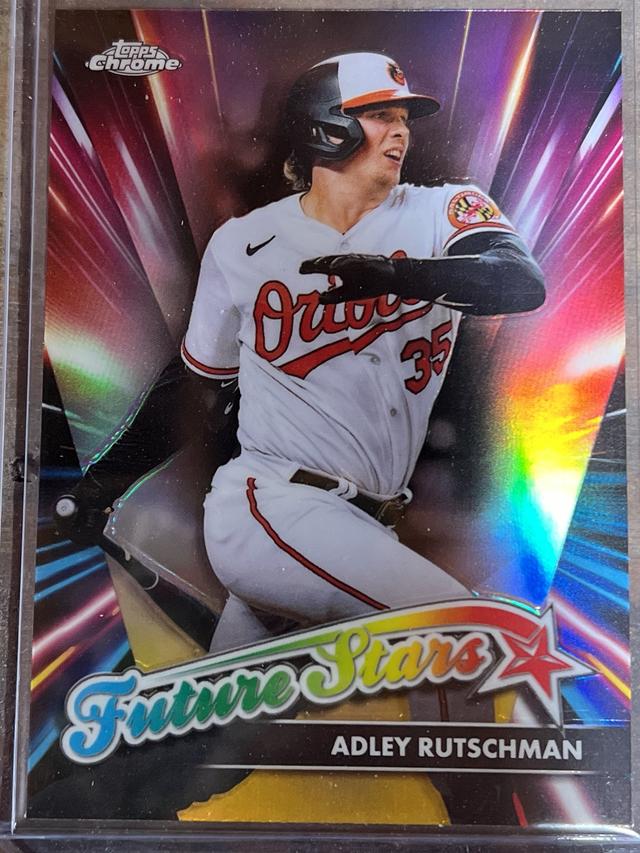 2024 Topps Chrome Adley Rutschman Future Stars Checklist #FS-1