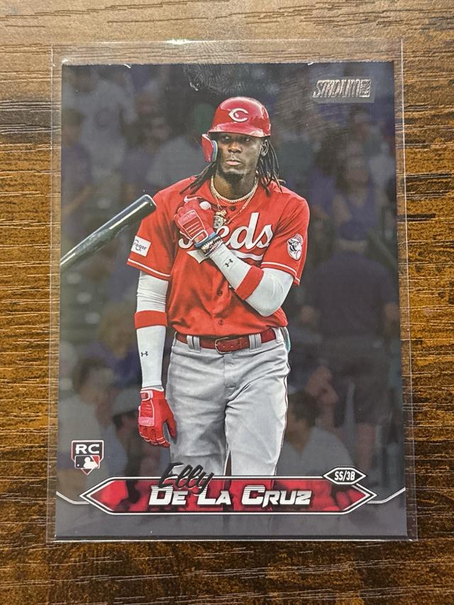 2024 Topps Stadium Club Elly De La Cruz ﻿RC Black Foil #48