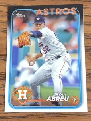 2024 Topps Series 2 Bryan Abreu BASE SET #438