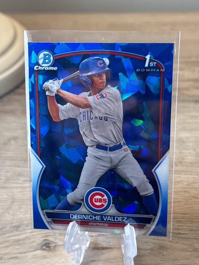 2023 Bowman Chrome Sapphire Derniche Valdez Prospects Checklist #BCP-231