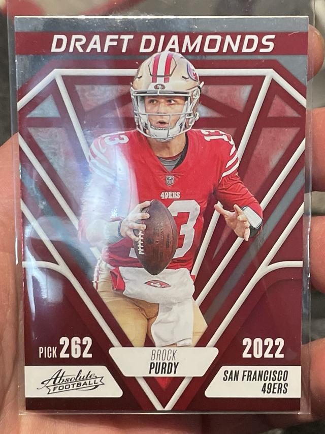 2023 Panini Prizm Football Brock Purdy Emergent Set Silver #2