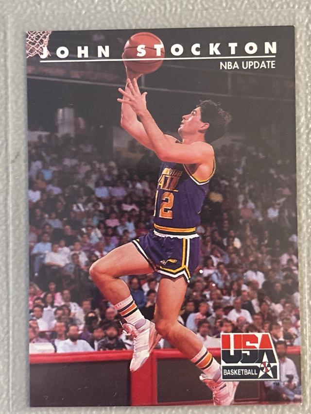 1992 Skybox USA Basketball John Stockton ﻿Base Set #82