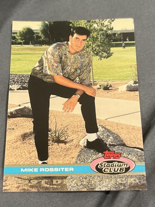 1992 Topps Stadium Club Dome Set Mike Rossiter ﻿BASE #158