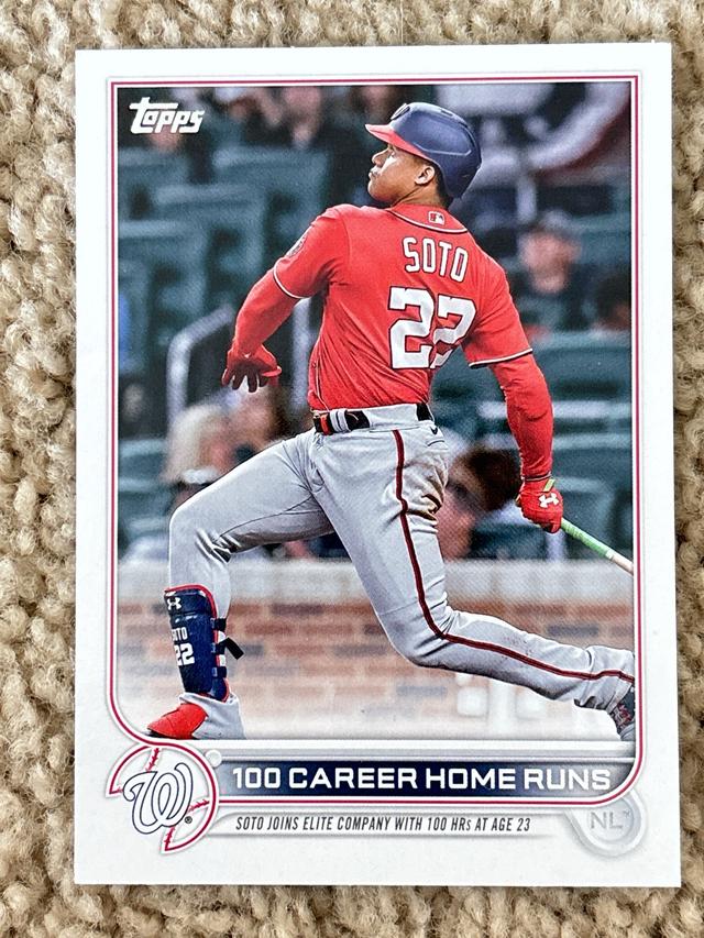 2022 Topps Update 100 Career Home Runs ﻿Base Set Base #US68