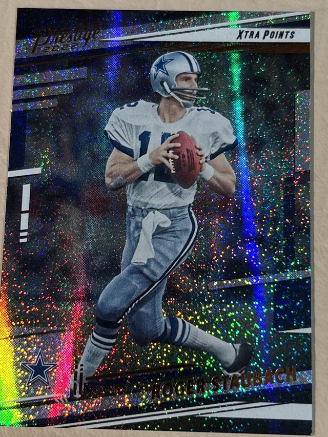 2022 Panini Prestige Roger Staubach Base Set Galaxy #85