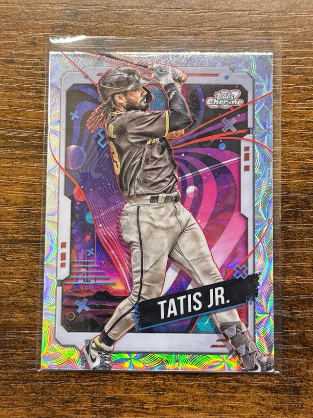 2024 Topps Cosmic Chrome Fernando Tatis Jr. ﻿Base Set Nucleus Refractors #50