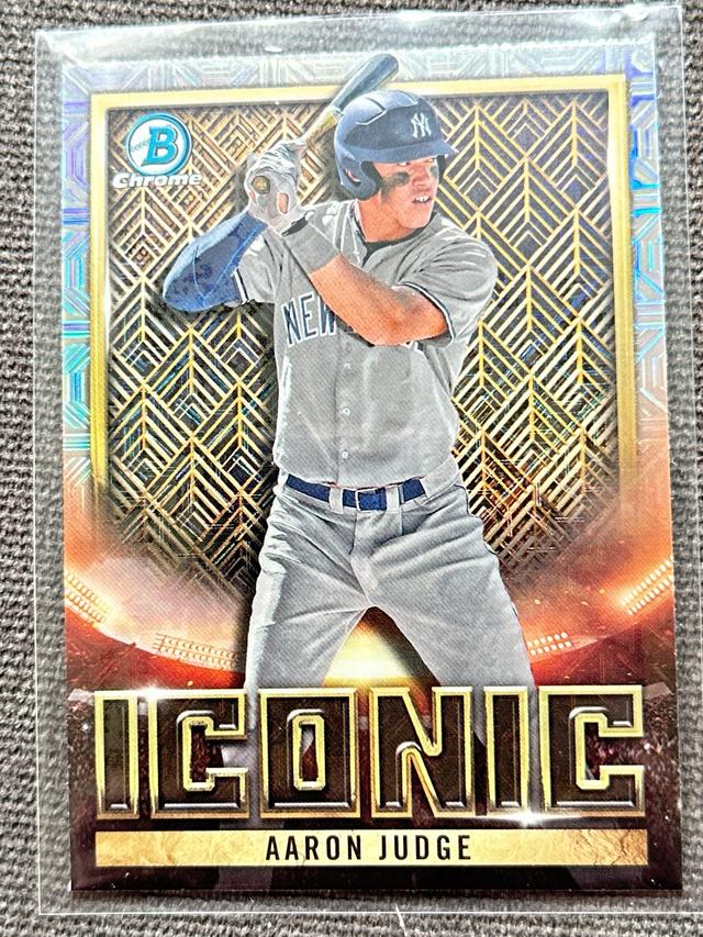 2023 Bowman Chrome Mega Aaron Judge BOWMAN ICONIC Iconic #BI-8