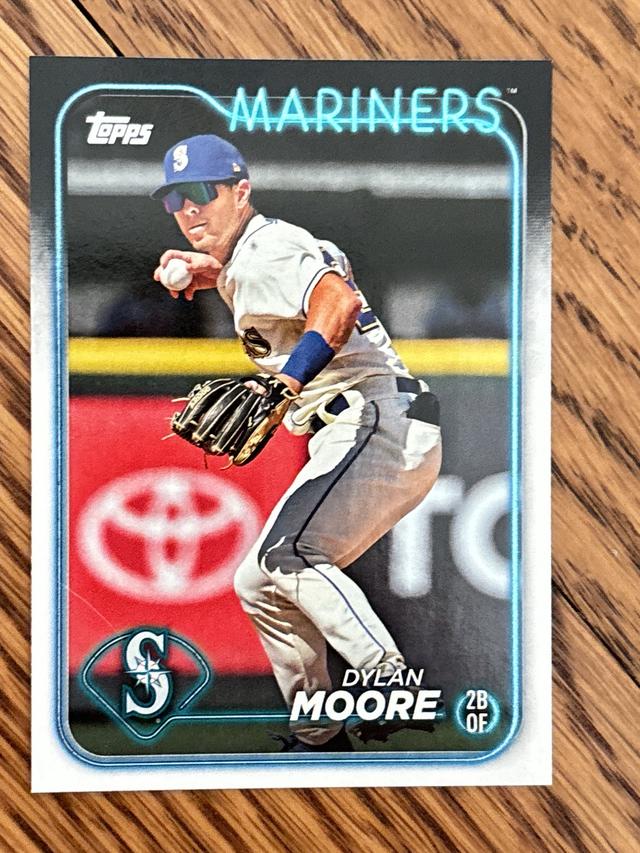 2024 Topps Series 2 Dylan Moore BASE SET #441