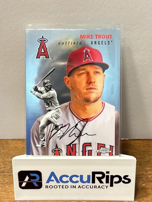 2023 Topps Chrome Platinum '54 Mike Trout BASE CARDS #150