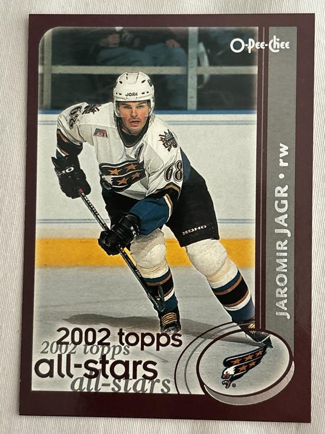 2002-03 O-Pee-Chee Hockey Jaromir Jagr ﻿Base #327