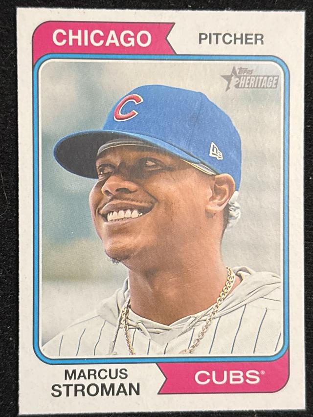 2023 Topps Heritage Marcus Stroman BASE #212