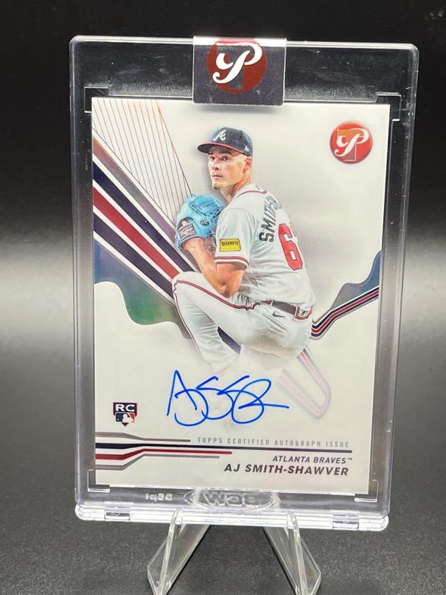 2024 Topps Pristine AJ Smith-Shawver Pristine Autographs #PA-AS