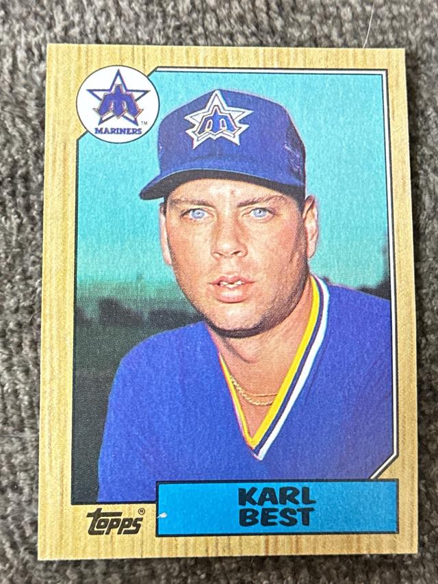 1987 Topps Karl Best Base Set #439