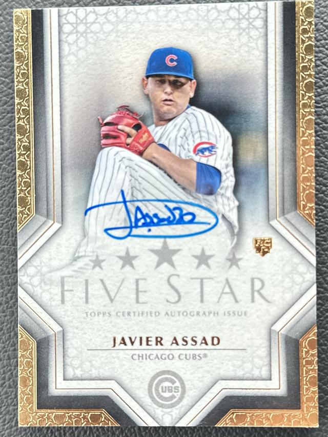 2023 Five Star Javier Assad FIVE STAR BASE AUTOGRAPHS #FSA-JA