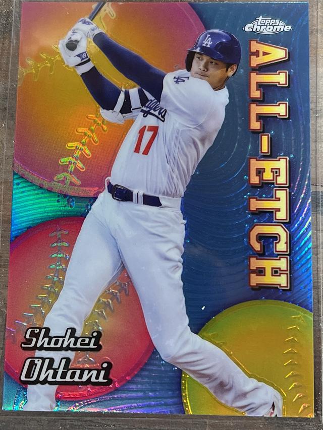 2024 Topps Chrome Shohei Ohtani Chrome All Etch Checklist #CAE-1