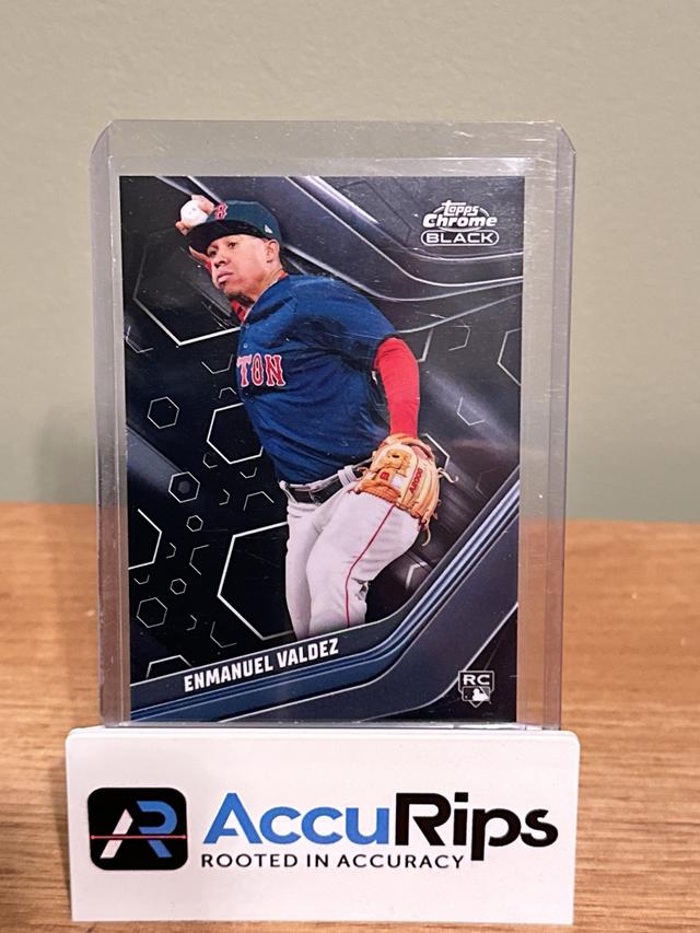 2023 Topps Chrome Black Enmanuel Valdez BASE CARDS #69