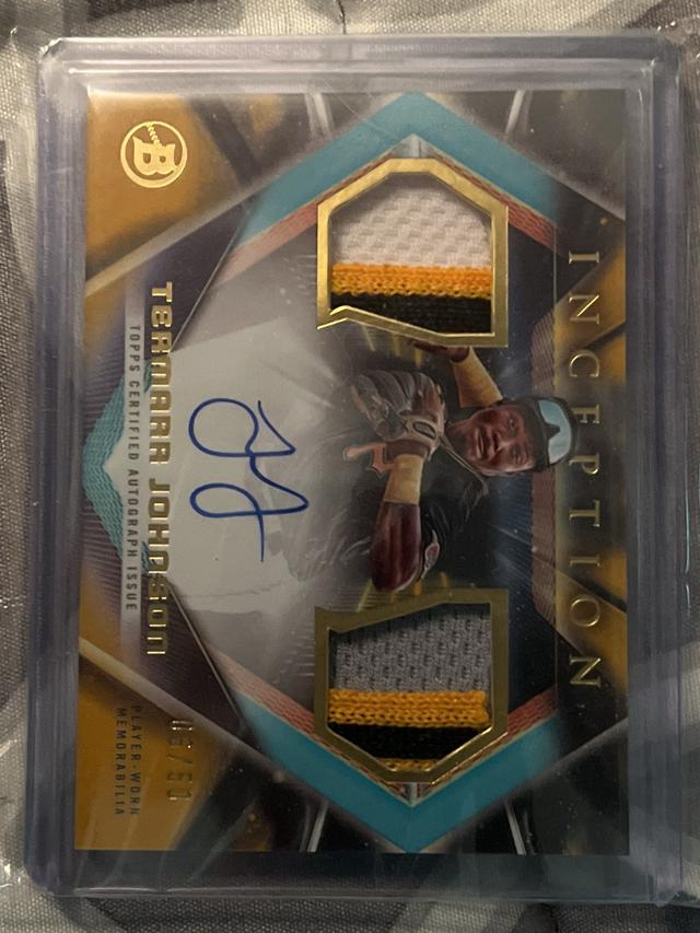 2023 Bowman Inception Termarr Johnson Gold Foil /50 #IADR-TJ