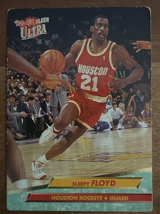 1992-93 Fleer Ultra Basketball Sleepy Floyd ﻿Base #69