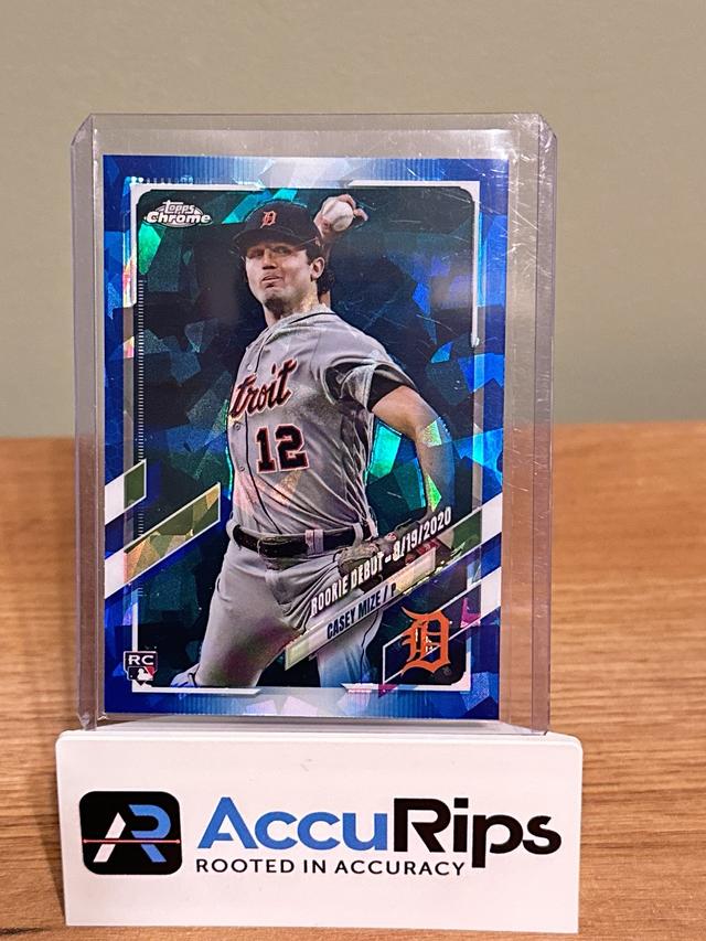 2021 Topps Chrome Update Sapphire Casey Mize Base Set #US63