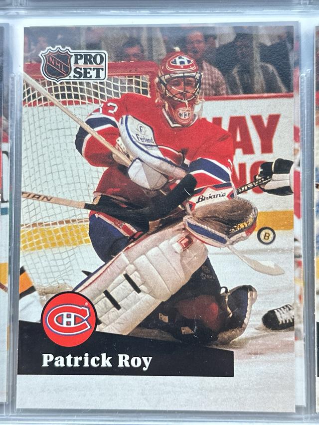 1991-92 Pro Set Hockey Patrick Roy ﻿Base #125